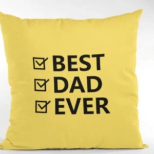 Worlds Best Dad Cushion