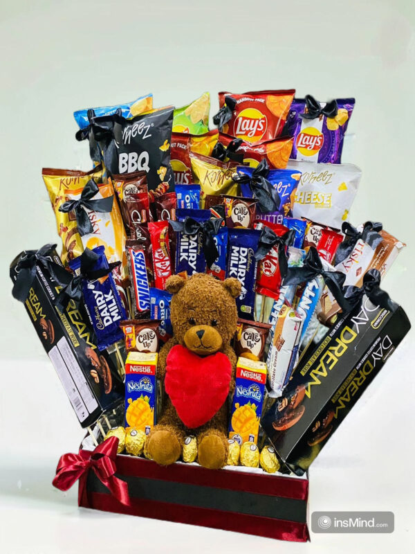 Snacks Gift Basket