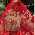 Nikah Mubarak Bridal Dupatta