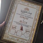Customized Nikah Frame