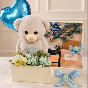 A luxury birthday gift box for customers wanting to send Gift hampers to Pakistan from UK.