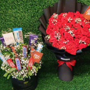 Luxury Chocolate and Floral Gift Hamper