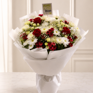 A floral tribute bouquet for customers who Order flowers to Pakistan from UK.