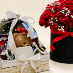 Red Rose Teddy Chocolate Hamper