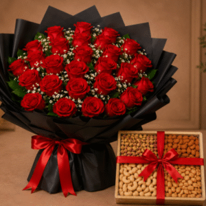 Rose Bouquet Nut Gift