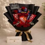 Birthday chocolate rose bouquet from our online flower shop Lahore.