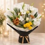 Radiant floral recovery bouquet get well soon gifts Lahore