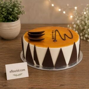 Caramel coffee cake Lahore bakery gift services