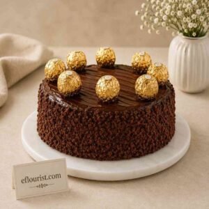 Chocolate Rocher dessert premium dessert delivery Lahore