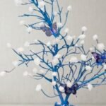 Elegant decorative blue rose tree, a top pick for birthday surprises in Lahore.