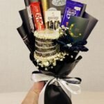 Eid Mubarak bangle and chocolate gift bouquet, perfect to send Eid gifts to Pakistan.