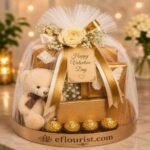 Golden Valentine Gift Hamper is ideal for Valentine's Day gifts.