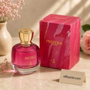 J. Prestige Pour Femme bottle from our fragrance gift shop Lahore.