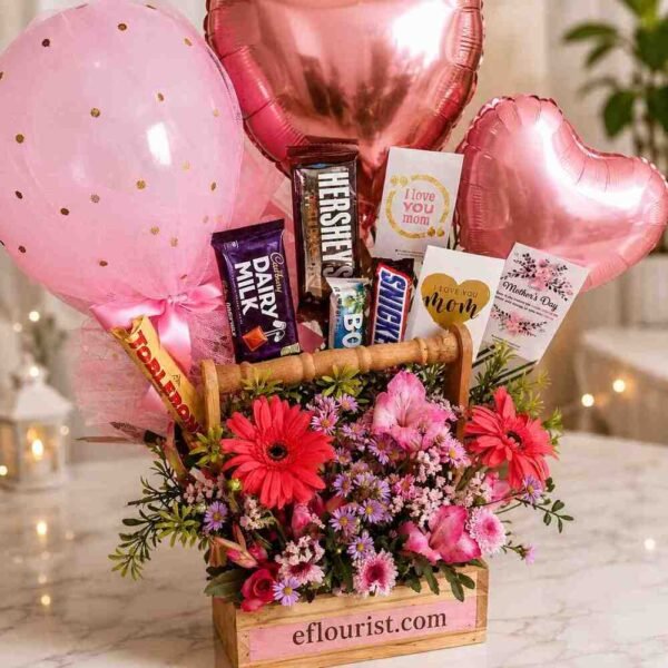 Mother's Day Chocolate Basket, curated among our Mother's Day gift hampers.