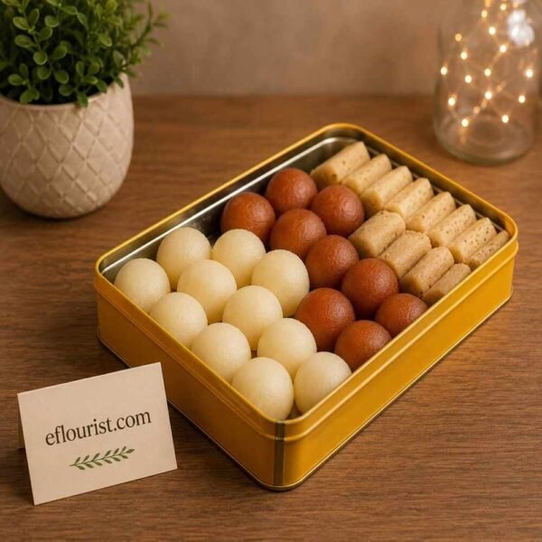 Traditional mithai box Lahore sweets delivery service